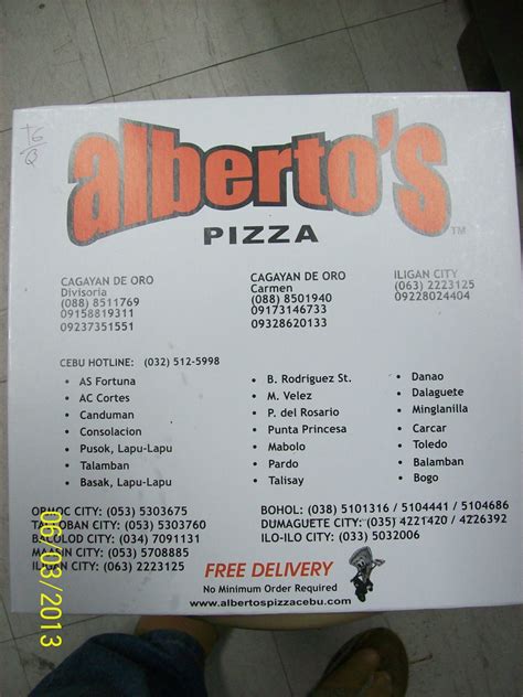 alberto's pizza bajada